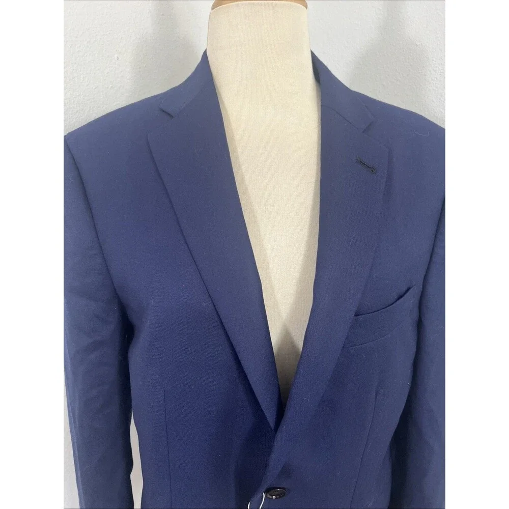 Indochino Sport Coat Mens 38R Chino‎ Newbury Two Button Preppy Blazer